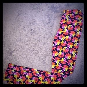 Lularoe OS Floral leggings